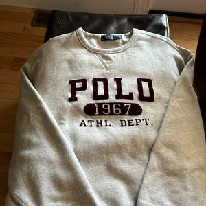 Polo crewneck sweatshirt